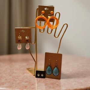 Earring lot of 4+Elegant Women's Earring Set - Multicolor set of 4 NEW